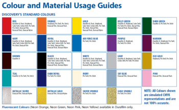 Color and Material Usage Guide